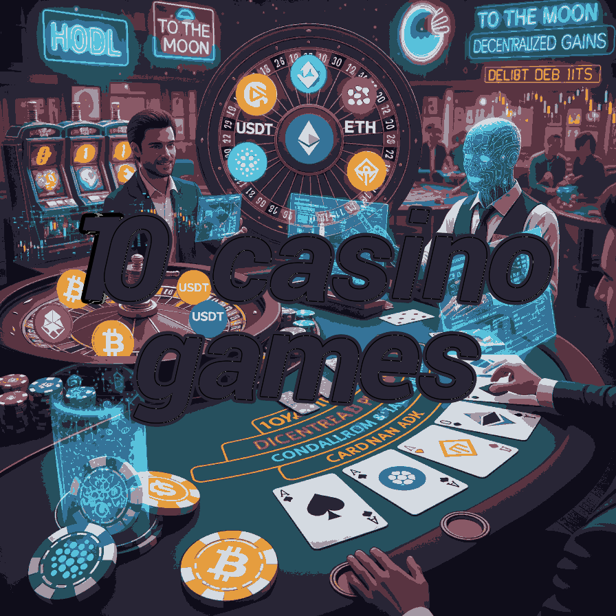 10 Casino Games - Top 10 Must-Play Games